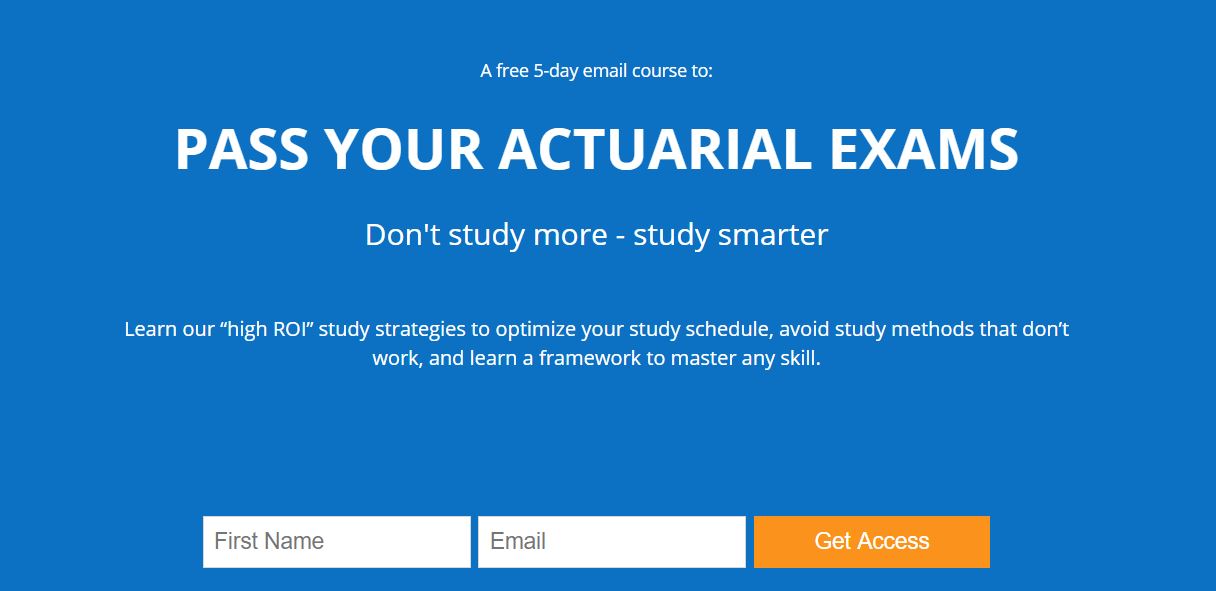 Actuarial Exam Study Resources - Learn More Study Less