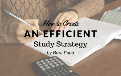 How to Create an Efficient Study Strategy